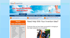 Desktop Screenshot of idea4invention.com